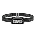 thumbnail image 1 of LED Outdoor Headlamp Night Fishing Strong Light Night Running Headlamp With Built-in Li-ion Battery Shipping IR Wave Sensor Strong/Medium/Low Light/Flash Mode 60° Adjustable Base For Emergency, 1 of 8