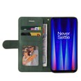 thumbnail image 5 of Compatible OnePlus Nord CE 2 5G Case, Leather Wallet Case Stand View Magnetic Clasp Book Flip Folio Phone Cover - Green, 5 of 5