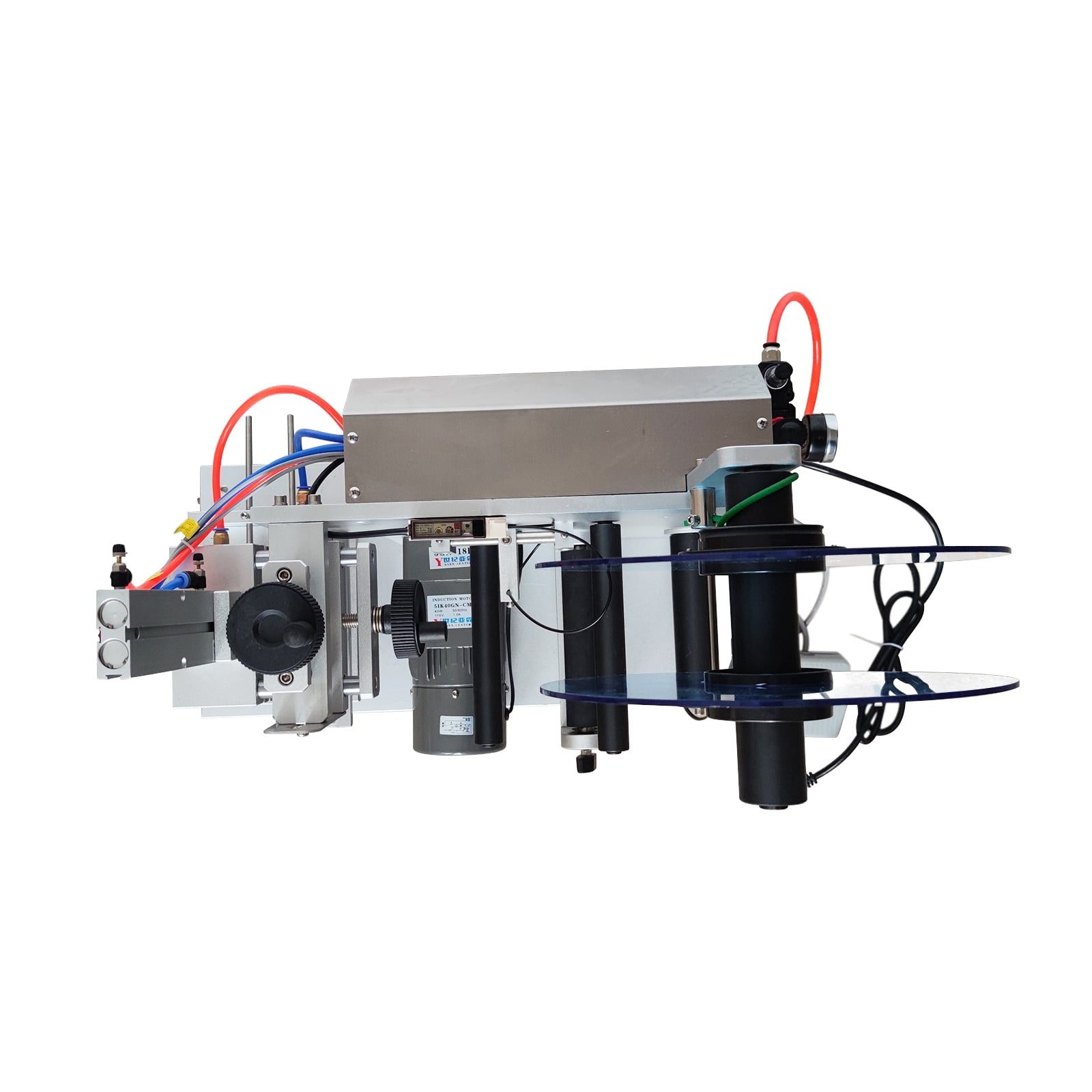 Semi-auto Flat Surface Labeler Bottle Labeling Machine 25-120mm Width 25-60mm Lenth 40-60 pcs/min 110V LT-60