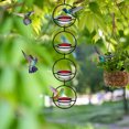 thumbnail image 7 of EUDIDV Suet Bird Feeder Metal Hummingbird Water Feeder Hummingbirds Feeder Hanging Birds Feeder Outdoor Birds Feeder Hanging Hummingbird Feeder Avian Feast Station, 7 of 7