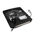 thumbnail image 2 of HELLHERO Skull Pattern 1pcs Book Sleeve Protector with Decorative Design Gift Bag Easy Carry Book Case Book Storage Bag with Book Protection, 2 of 8