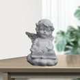 thumbnail image 4 of Estatua, portavelas, figura, adornos, amigos adecuados, Artemisa, recuerdo, madre, mago, estatua, caja de música, ser querido, para gallina, hija Arrodillado de la escritura, 4 of 9