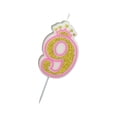 thumbnail image 2 of Naiovety de cumpleaños para hornear, número de polvo de purpurina dorada, pastel de fiesta, decoración de pasteles, regalo para niños, Kits de decoración para fiestas Fondo dorado 9, 2 of 6