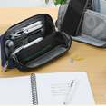thumbnail image 5 of Estuche para pluma estilográfica Estrela, color gris, bolsa de exhibición con soporte para bolígrafo de lona impermeable, 5 of 5