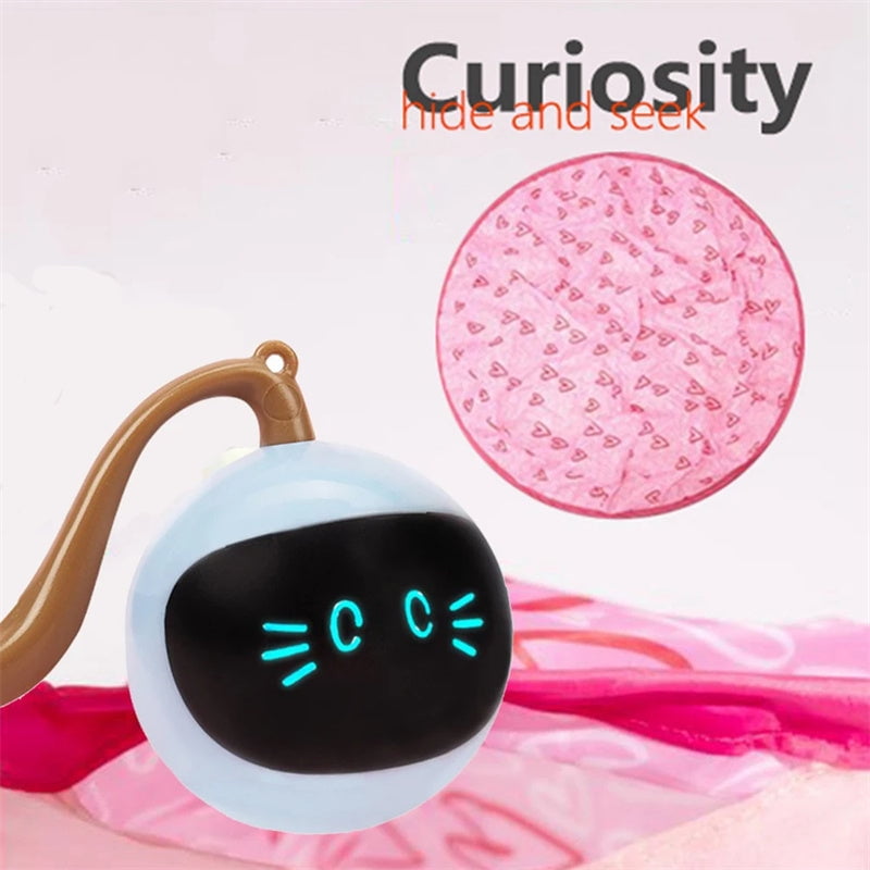 Automatic Funny Cat Toys Electric Motion Undercover Moving Bouncing Rolling Ball Interactive Toy For Indoor Cats