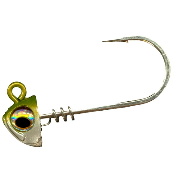 NLBN Tuna 4x Jig Head Green Back, 3oz Jigs