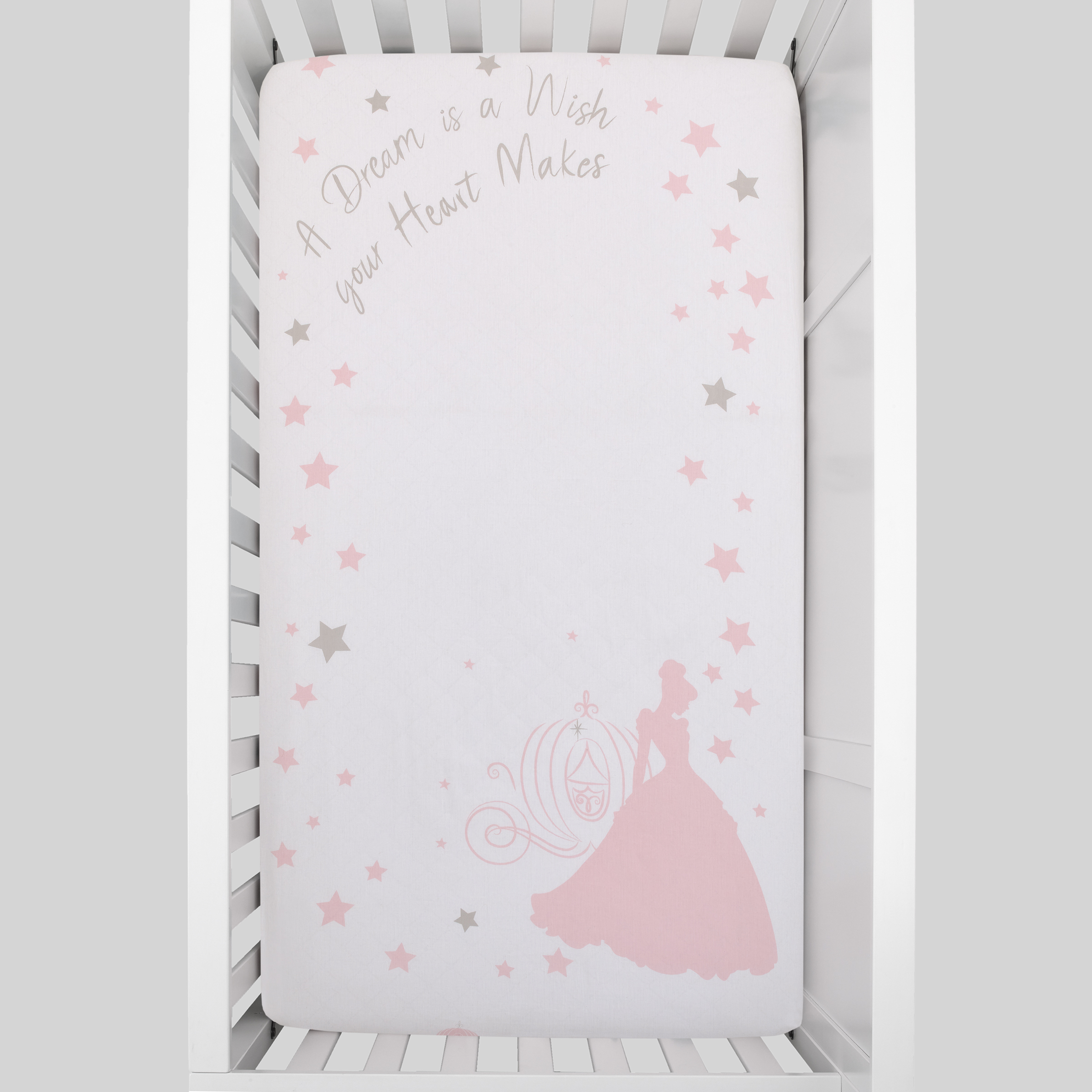 Disney Princess Enchanting Dreams Photo Op Nursery Fitted Crib Sheet