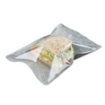 thumbnail image 2 of Bag Tek Black Plastic Medium Sandwich and Snack Bag - Heat Sealable - 8 3/4" x 6 1/2" - 100 count box, 2 of 11