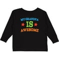 thumbnail image 3 of Inktastic Grandpa Is Awesome Boys or Girls Long Sleeve Toddler T-Shirt, 3 of 5