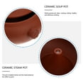 thumbnail image 5 of Pot Casserole Ceramic Clay Soup Stew Stock Japanese Healthy Earthen Steam Stockpot Serving Vintage Hot Earthenware, 5 of 6