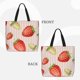 thumbnail image 2 of Easygdp Strawberries Bolsa Tote para Mujer, Bolso de Hombro para Trabajo, Playa, Viajes, Compras y Supermercado, 2 of 7