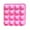 Pink, variant on Adorable Pink Pig-Shaped Silicone Fondant Mold for Candy Cake Decorating & Chocolate Valentine's Day Decoration