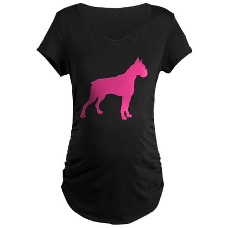 

CafePress - Boxer Silhouette - Maternity Dark T-Shirt