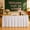 B, variant on Pencil Table Skirt Cloths, Stationery Teacher Desk Skirts for Classroom | Rectangle Tablecover Skirt for Back to School Home Office Bookcase Cabinet Teacher Table Supplies Stationery
