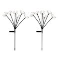 thumbnail image 2 of Pebbuoy 2Pcs Solar Garden Light 2 Lighting Modes IP65 Waterproof Easy Installation Twinkling Solar Lights Yard Pathway Garden Decor, 2 of 6