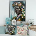 thumbnail image 3 of Designart 'Portrait Of Traditional African American Woman' Modern Framed Art Print, 3 of 4