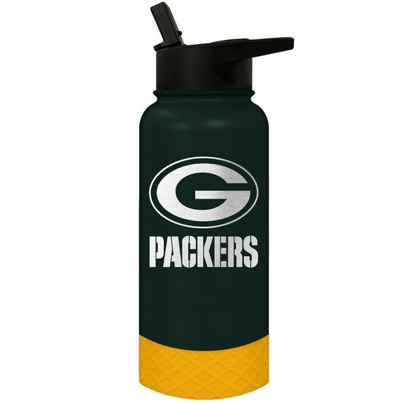 Green Bay Packers 32oz. Logo Thirst Hydration Water Bottle