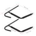 thumbnail image 3 of Wall Mount Hooks For Kayaks, Kayak Wall Mount Storage Rack Rustproof  For Ladders And Other Bulky Items For Kayaks Canoes Surfboards, 3 of 8