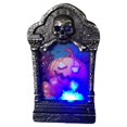thumbnail image 3 of CoreLiving Halloween Tombstone Light Glowing Graveyard Decor for Halloween Decorations Indoor Home Fireplace Mantel Spooky Tabletop Centerpiece Display, 3 of 10