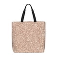 thumbnail image 1 of Fotbe Beige Sparkling Glitter Bolsa Tote con Estampado para Mujer, Bolsos con Cremallera, Bolsa de Hombro Casual de Gran Capacidad con Bolsillos Internos, 1 of 7