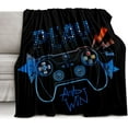 thumbnail image 1 of LHSHID Bedding Gaming Throw Blanket Super Soft Fleece Gamer Gift for Couch Sofa for for Kids Boys Teens Video Game 50x60in, 1 of 6