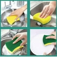 thumbnail image 6 of SUWU 20PC Multi-purpose Double-Faced Sponge Scouring Pads Dish Washing Scrub Sponge Stains Removing Cleaning Scrubber Brush for Kitchen Garage Bathroom, 6 of 8