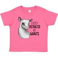 thumbnail image 3 of Inktastic Easily Distracted by Goats Cute Goat Boys or Girls Baby T-Shirt, 3 of 5