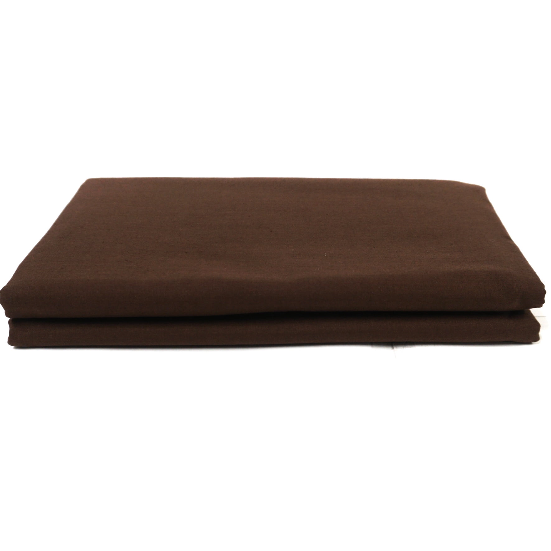 Shason Textile Poly Cotton (3 Yards Cut) x 44" Craft Projects Quilting Precut Fabric, Dark Brown