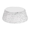 thumbnail image 3 of Naierhg Collier de Sapin de Noël à Sequins Ruban Adhésif Rond Réutilisable Décoration Intérieure de Vacances Couverture de Base d'Anneau d'Arbre de Noël Fournitures de Fête Blanc, 3 of 8