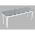 thumbnail image 4 of Jofran Urban Icon Contemporary 45" Upholstered Dining Bench, 4 of 8