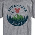 thumbnail image 3 of Mickey & Friends - Adventure Awaits -  Men's Short Sleeve Graphic T-Shirt, 3 of 5