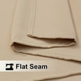 thumbnail image 4 of NICETOWN 2 Panels Outdoor Patio Curtains Windproof Top & Bottom Grommet, Biscotti Beige, W52 x L84, Thermal Insulated Light Blocking Windproof Drapes Keep Privacy for Yard/Porch, 4 of 11