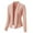Pink, variant on Meichang Womens Casual Pocketed Office Blazers Open Front Lapel Cardigans Solid Long Sleeve Jacket Work Office Suit Coat