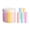 1.97 Inch, variant on Pencil Erasers, Correction Erasers, Soft Rubber Triangle Pencil Erasers – 10 Pcs, Cute Small Jelly Colored Erasers With Jar, Assorted Colors for Homework, Drawing, Writing(2.17 Inch)