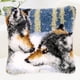 thumbnail image 2 of Manualidades de costura de ganchillo personalizadas, funda de almohada DIY, Kits de almohada de cojín con gancho para pestillo para principiantes y adultos, 2 of 4