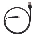 thumbnail image 1 of Ventev - Cable Plano Chargesync Usb A A Usb C De 3,3 Pies | Diseño De Carga Rápida Sin Enredos | Compatible Con Samsung Galaxy S24 Note 20/10 Google Pixel Oneplus Ipad Pro/Air Macbook Pro/Air - Negro, 1 of 5
