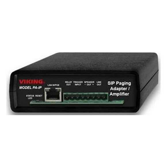 Viking Electronics VK-PA-IP SIP Adaptateur de Radiomessagerie Multicast Amplificateur