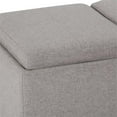thumbnail image 3 of Simpli Home Avalon Banc à 3 Plateaux, Gris Nuage, 3 of 5