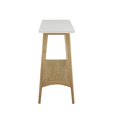 thumbnail image 4 of Madison Park Table Console Parker avec Finition Blanche et Naturelle MP120-1065, 4 of 4