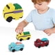 thumbnail image 5 of Coche Antirretroceso Juguete Deformación Doble Diamante 3 Vehículos Ingeniería Coche Urbano Vehículo Juego Coches Inercia (E) [463930 Coche Urbano 3], 5 of 9