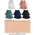 thumbnail image 2 of Frontwalk Ladies Shirts Short Sleeve Tops Flowy Blouse Women Casual Summer Pleated Tunic Shirt Pink 4XL, 2 of 2