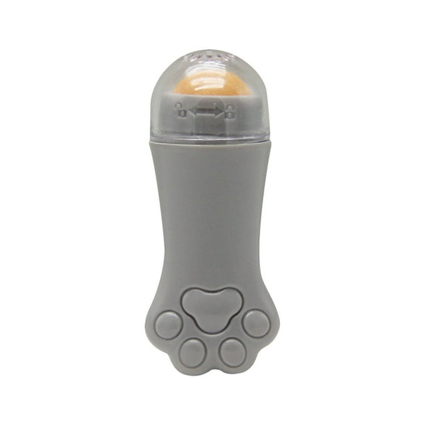Masajeador con rodillo absorbente volcánico para eliminar la grasa facial y limpiar los poros. Rodillo de piedra volcánica para eliminar la grasa facial. Bola de roca volcánica.