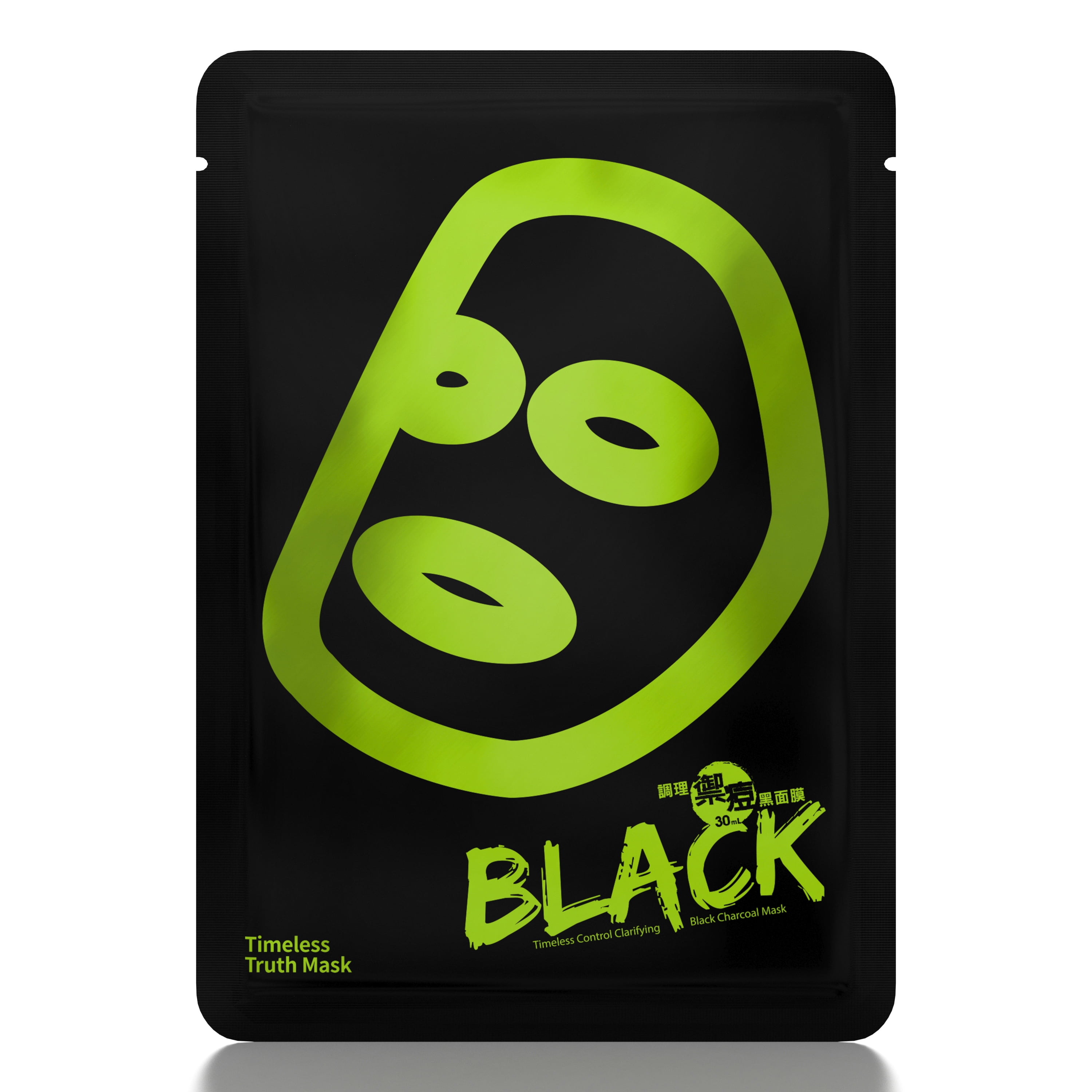 Timeless Truth Black Charcoal Mask Timeless Control Clarifying, 8 PCS