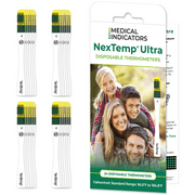 NexTemp Ultra 24 Pack - Single-Use Thermometers - Fahrenheit