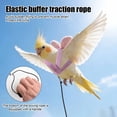 thumbnail image 3 of mdesiwst Bird Flight Harness with Leash Adjustable Parrot Flying Harness Cute Angel Wings Harness for Parrots Pigeons Lovebird Budgerigar Cockatiel Outdoor Training, 3 of 8