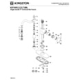 thumbnail image 2 of Kingston Brass Ks7498Bl Single Lever Handle Bar Faucet With Cover Plate - Satin Nickel Finish, 2 of 3
