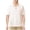 Mens T Shirts White, variant on Golf Shirts for Men with Zipper Collared Short Sleeve Tees Tops Mens Casual Color Block Pullover Stretchy Slim Athletic Workout Tshirts Shirt