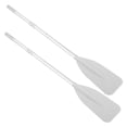 thumbnail image 4 of IWMango High Toughness Inflatable Boat Dinghy Canoe Water Marine Sports Aluminium Alloy Oars 2pcs Paddle with 2Pcs Rod Set, 4 of 17