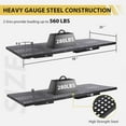thumbnail image 2 of Garvee Garage Storage Rack, 2 Pack Garage Wall Shelves, Garage Wall Shelving Wall Garage Storage Shelves Floating Wall Shelves, Heavy Duty Wall Shelves Wall Mounted Floating Shelves 560lbs Capacity, 2 of 10