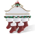 thumbnail image 2 of 2021 adorno de árbol de Navidad familiar personalizado colgante familiar sobreviviente personalizado Mini colgante de árbol de Navidad colgante Kits de decoración para fiestas tipo 4 1 PZ Billuyoard HA008633-07, 2 of 6
